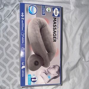 Gray Total Body Vibrating Massager - Neck and Shoulder Relief